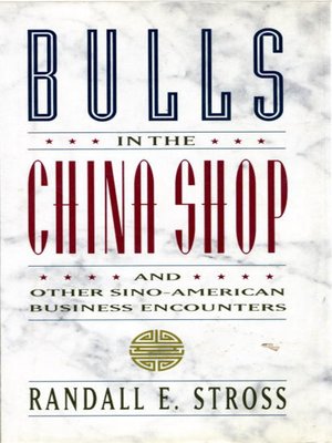 cover image of BULLS IN THE CHINA SHOP